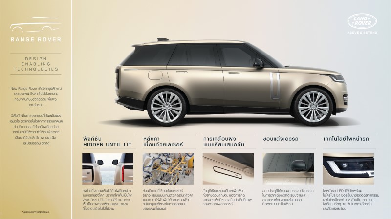 Land Rover เปิดตัว New Range Rover ครั้งแรกในประเทศไทย