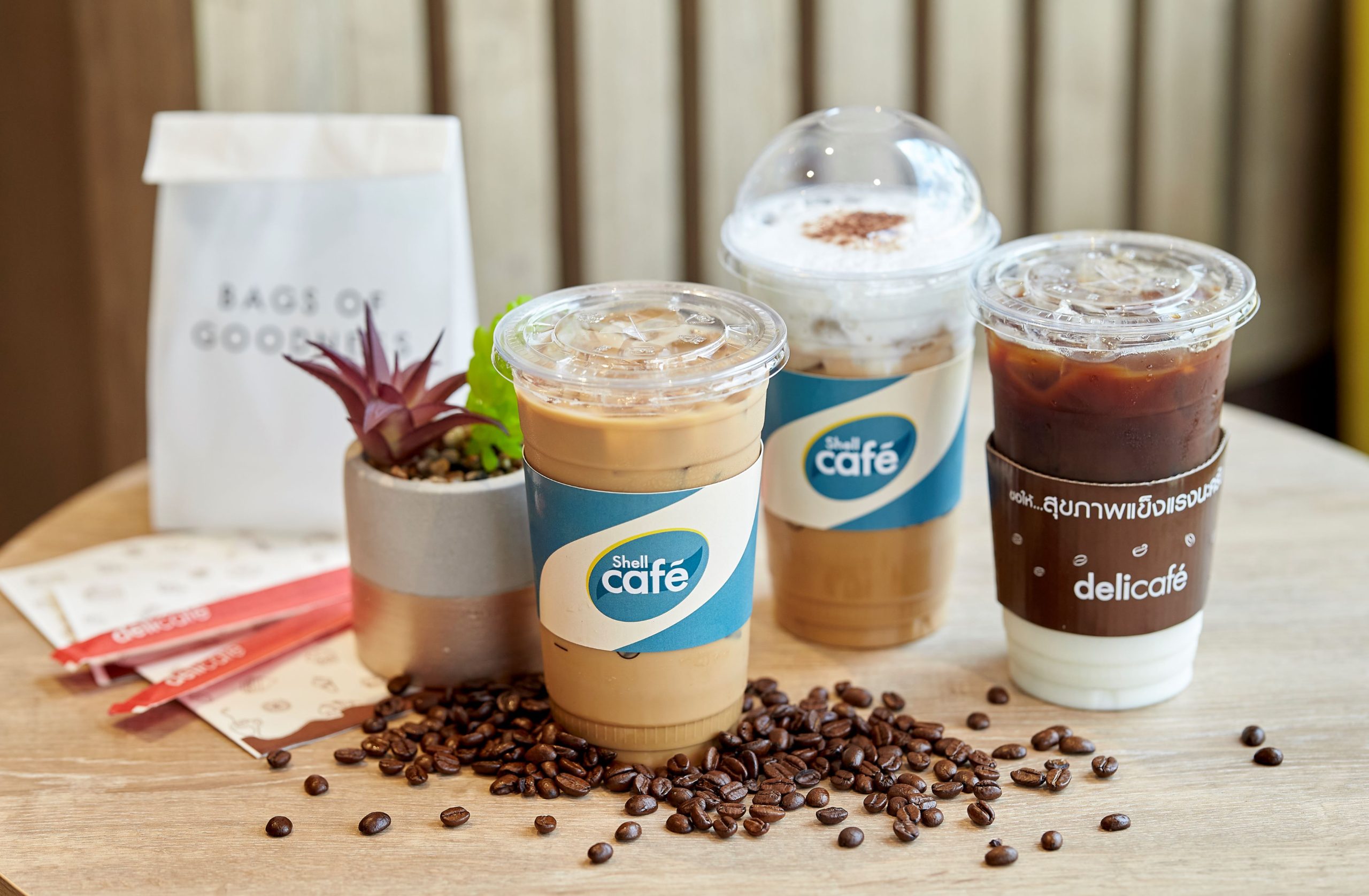 Shell Cafe และ DeliCafe Pro
