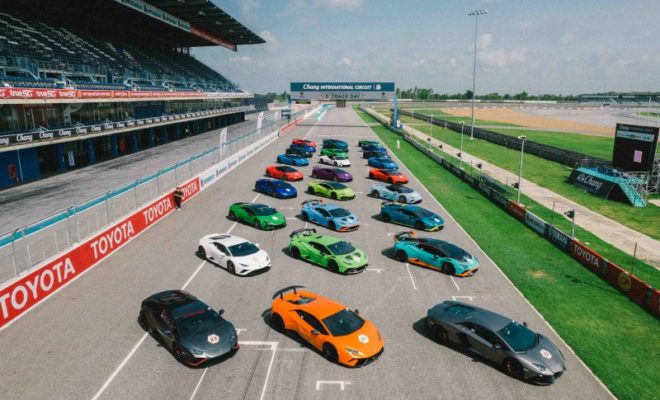 Lamborghini Club Thailand Track Day 2022