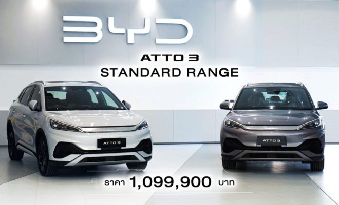 ATTO3 Standard Range ราคา