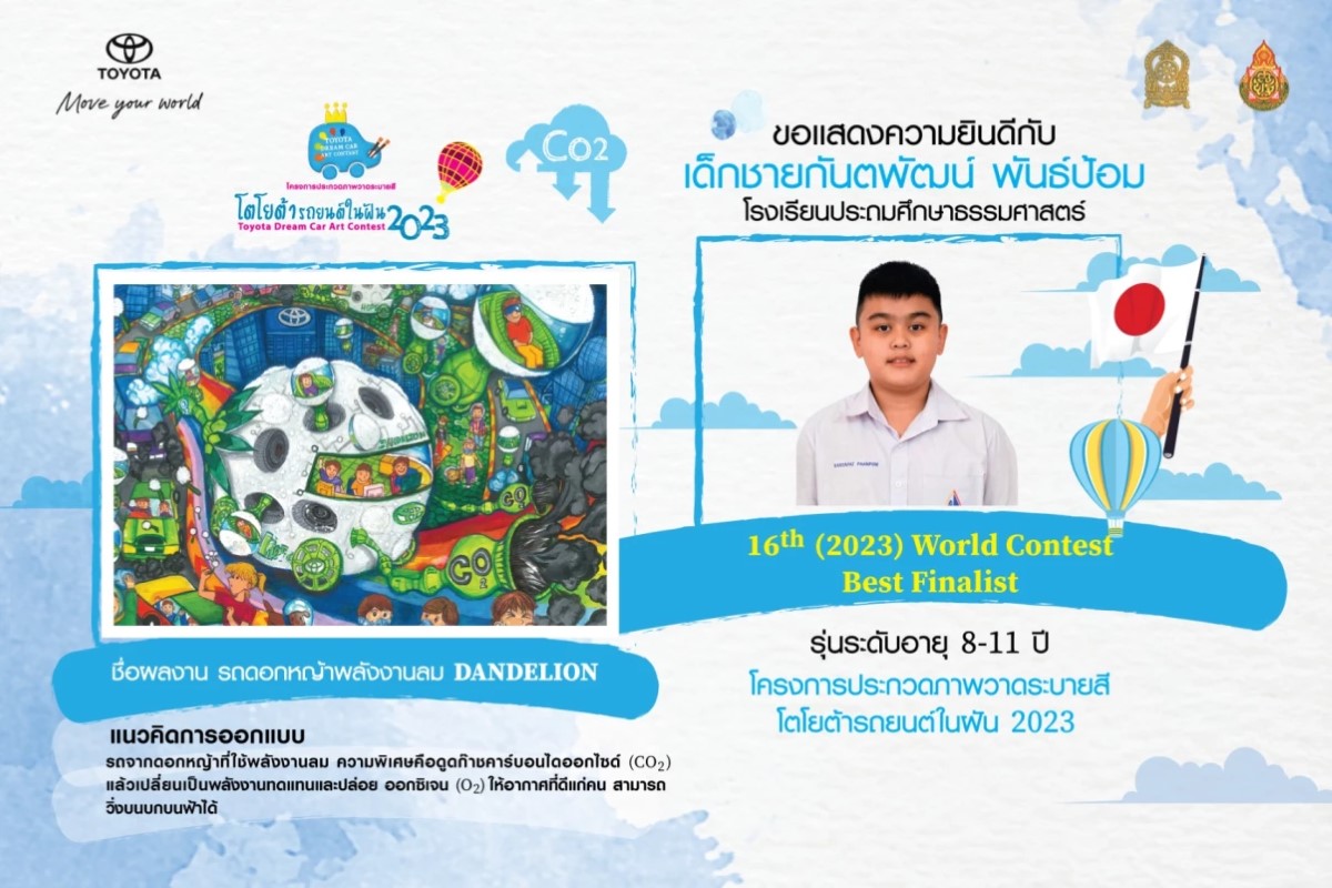 Toyota Dream Car Art Contest ครั้งที่16