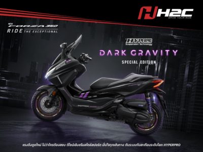 ฮอนด้า New Forza350 2023 Dark Gravity Special Edition