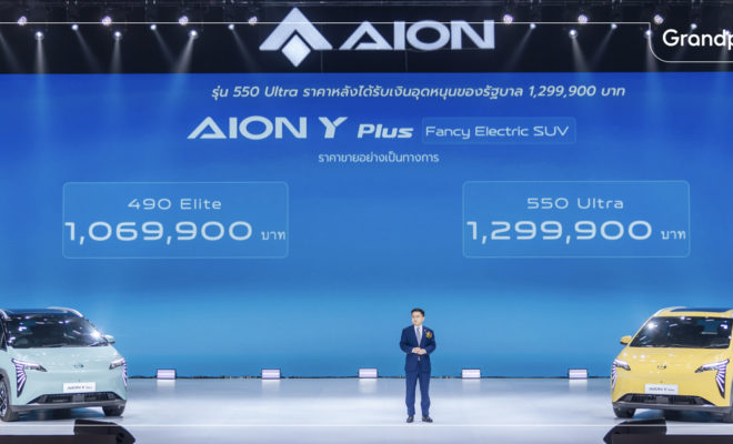 AION Y PLUS ราคา