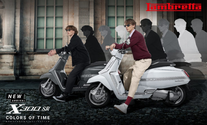 เปิดตัว LAMBRETTA X300SR ครบรอบ 76 ปี คอลแบบใหม่ สไตล์โมโนโครม