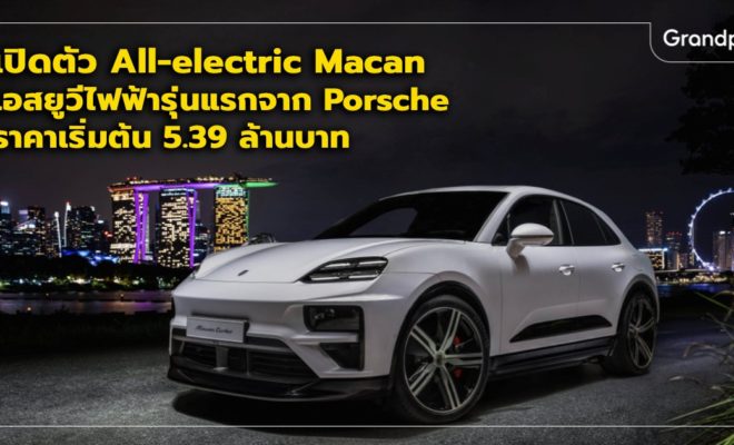 Porsche Macan EV ราคา