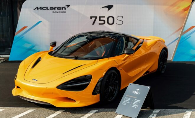 McLaren 750S ทดสอบ