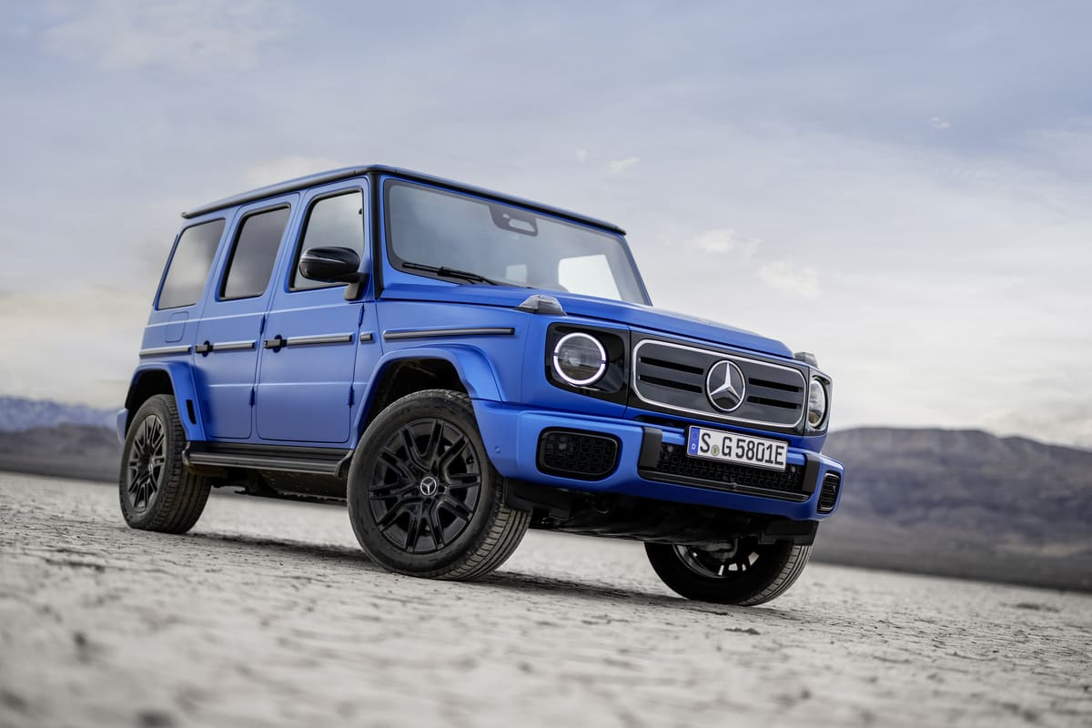 Mercedes-Benz G 580 with EQ Technology