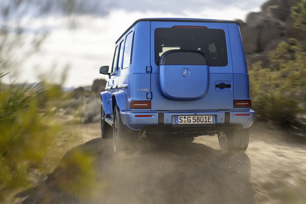 Mercedes-Benz G 580 with EQ Technology