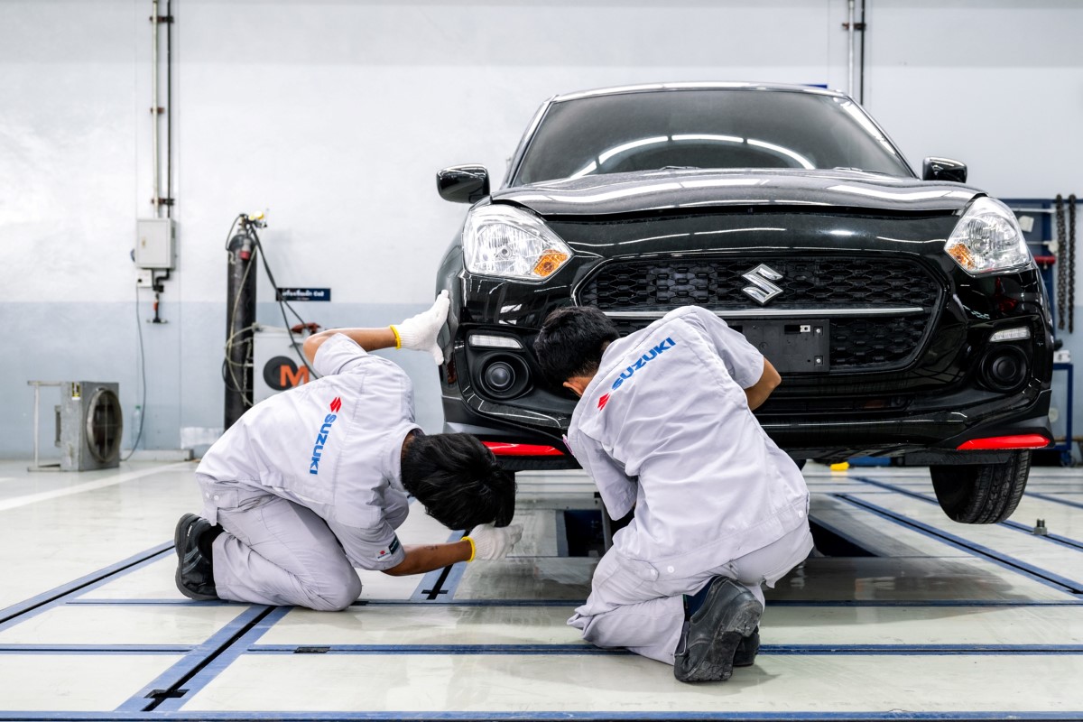 Suzuki เปิดศูนย์ซ่อมตัวถัง
