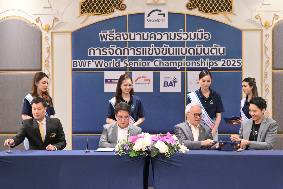 Amazing Thailand BWF World Senior Championships Pattaya 2025 
