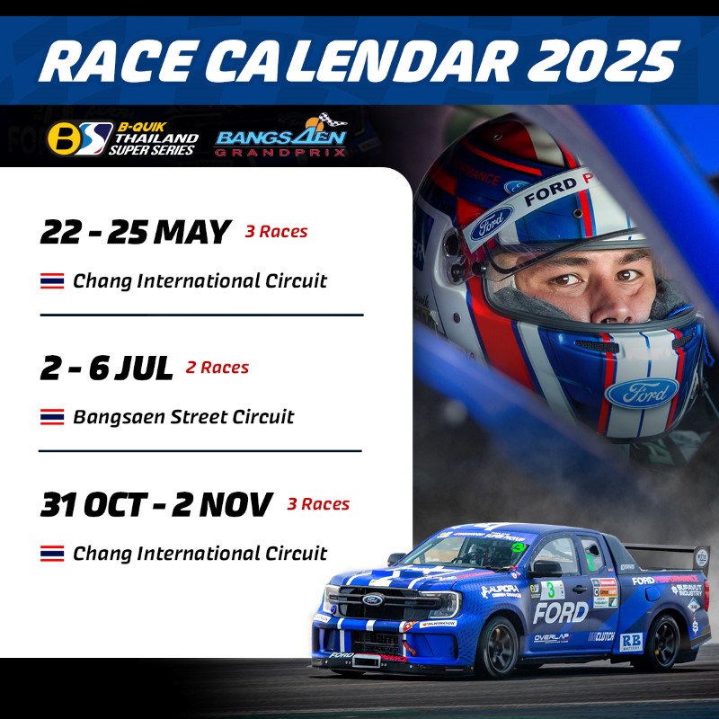 Sandy X Ford Thailand Racing